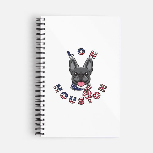 LON HOUSTON NOTEBOOK